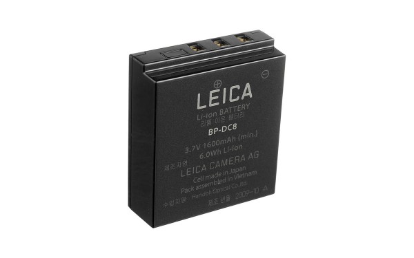 Battery Leica X BP DC8E for all X cameras
