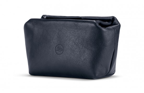 Soft Pouch C-Lux, leather, blue