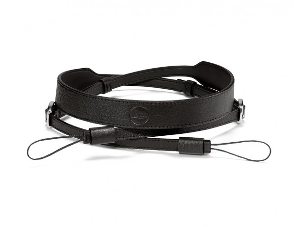 Carrying Strap for D-Lux 7 in black leather