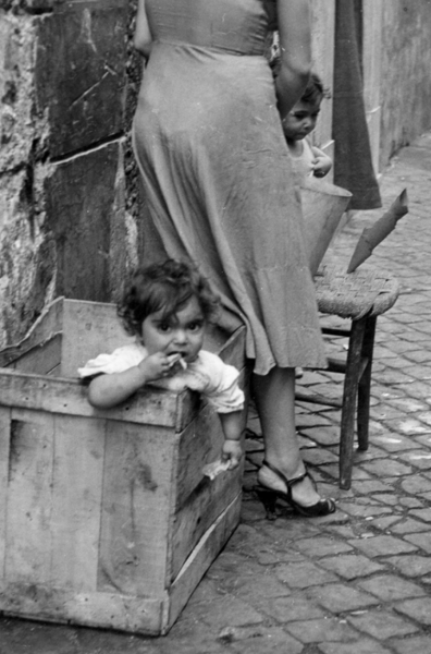 Michael Friedel "Trastevere", Altstadt Rom, 1953