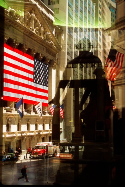 Thomas Hoepker "New York Stock Exchange", 2001