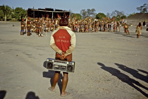 Michael Friedel "The Kamaiura: A tribesman returns from Sao Paulo to attend the Javari Festival. A f
