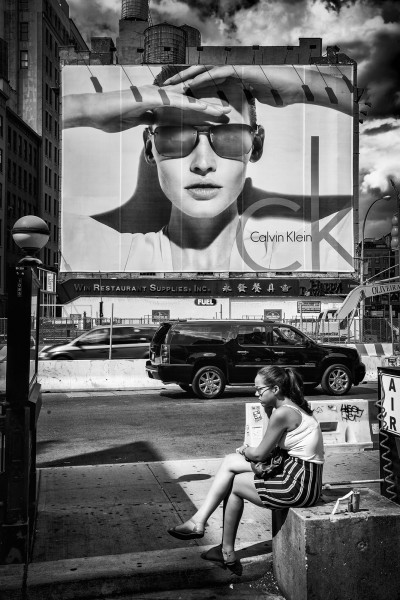Torsten A. Hoffmann "New York, Calvin Klein Sonnenbrille"
