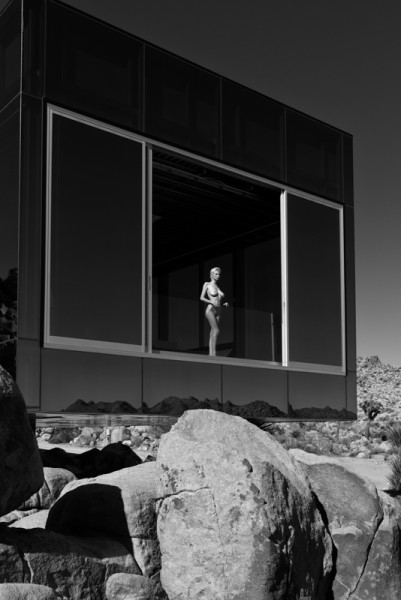 Manfred Baumann "Julia Logan, Invisible House (1)", 2022
