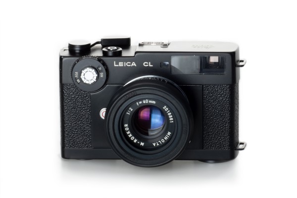 Leica CL Schwarz + Minolta M-Rokkor 1:2 f=40mm + Elmar C 1:4/90mm
