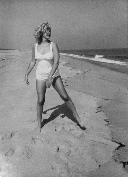 Sam Shaw "Marilyn Monroe at the beach from the exhibit, The Legend and the Truth", 1973
