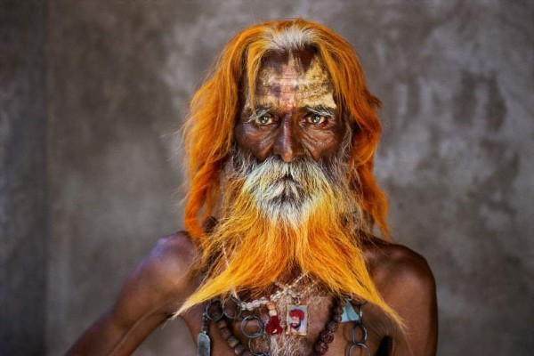 Steve McCurry "Rabari-Stammesältester", Rajasthan, Indien 2010