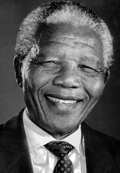Jürgen Schadeberg "Mandela Smiling Portrait" 1993