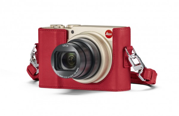 Leica C-Lux 保护套, 皮革, 红色