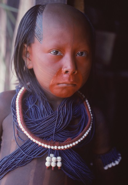 Michael Friedel "The Txucarramae-Kayapo tribe, whose village is called Kretire. Girls have the tradi