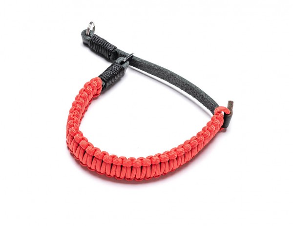 Leica Paracord Handstrap created by COOPH, black/red