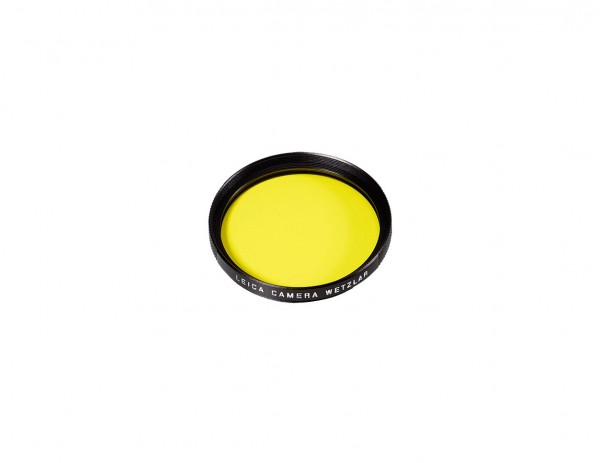Leica E49 Filter Gelb, schwarz