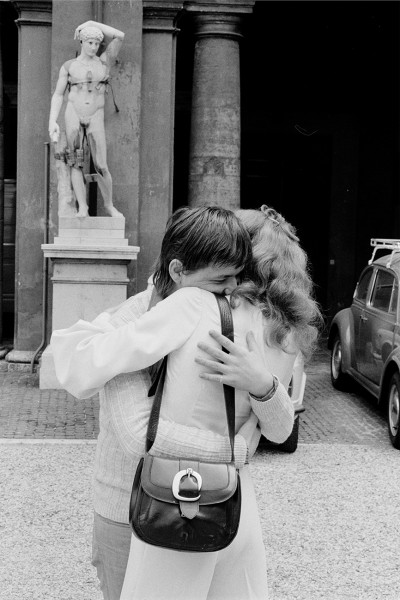 Michael Friedel "R.W.F. und Margit Carstensen bei Dreharbeiten Martha", Rom 1973