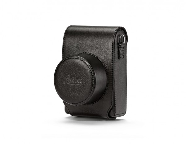 Leica D-Lux 相机包，皮革，黑色