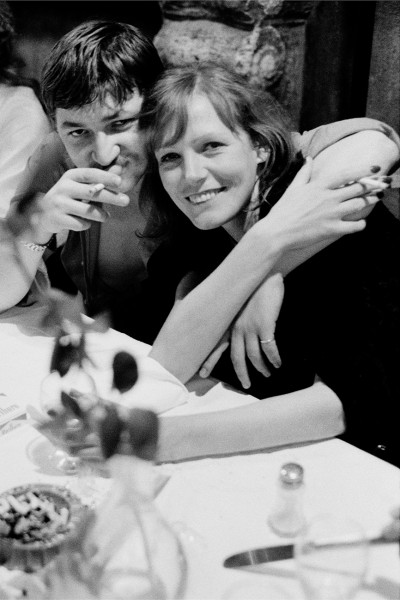 Michael Friedel "R.W.F. mit Margit Carstensen", Rom Trastevere 1973