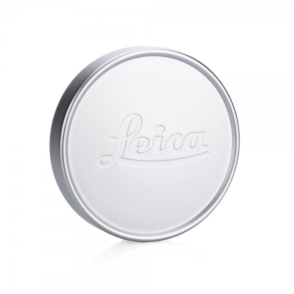 Lens front cap for M 2,8/50 silver